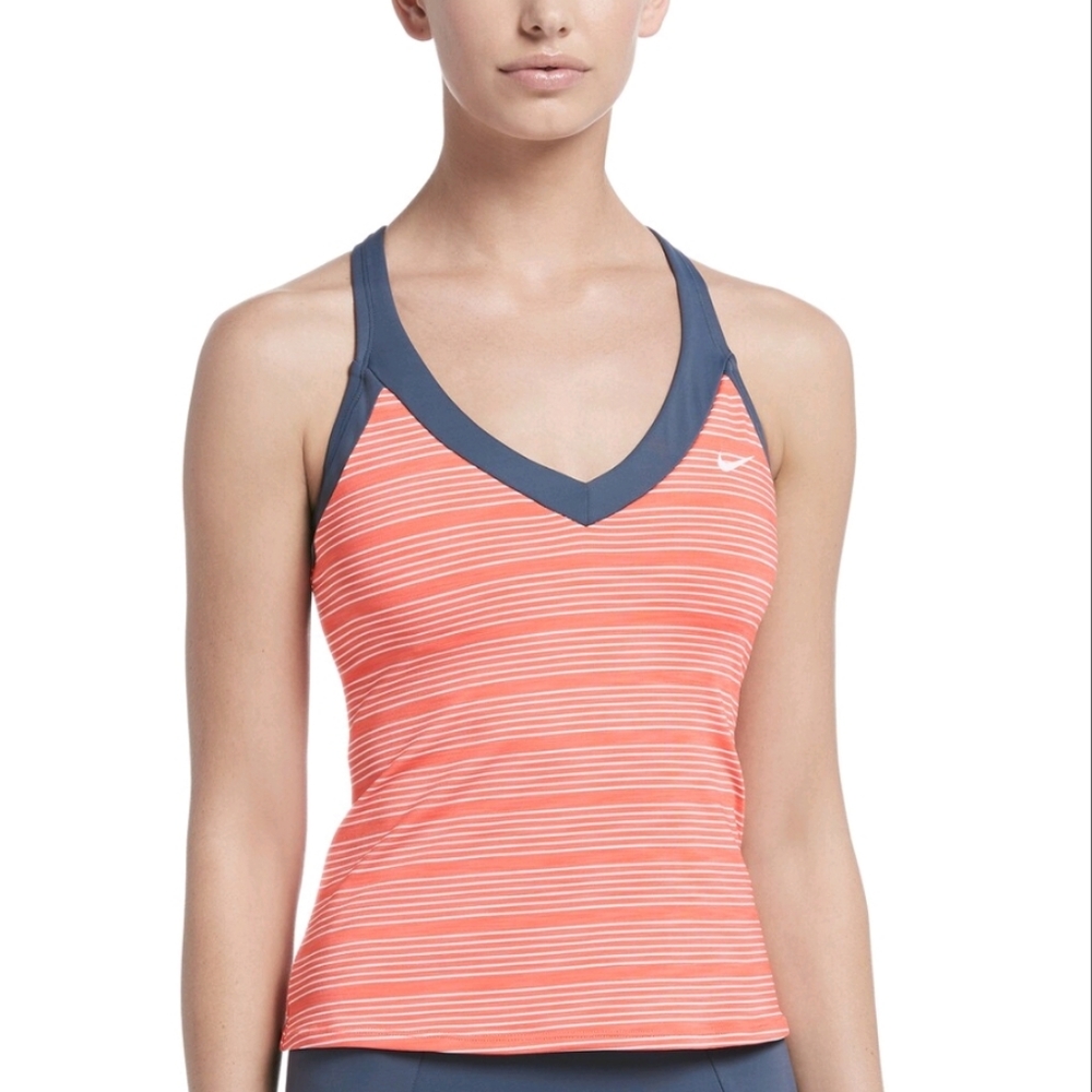 Sporty Women's Nike Tankini Vneck Top